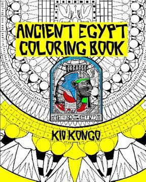 portada Ancient Egypt Coloring Book (en Inglés)