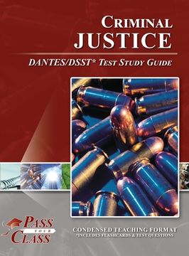 portada Criminal Justice DANTES/DSST Test Study Guide (in English)