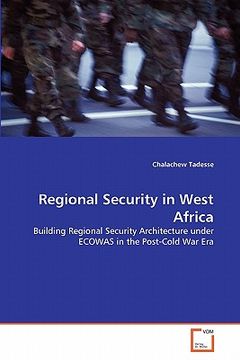 portada regional security in west africa (en Inglés)