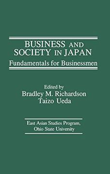 portada Business and Society in Japan: Fundamentals for Businessmen (en Inglés)