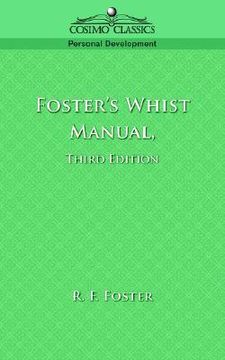 portada foster's whist manual, third edition (en Inglés)