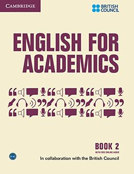 portada English for Academics 2 Book with Online Audio