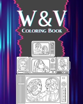 portada Wandavision Coloring Book 