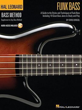 portada Funk Bass a Guide to the Techniques and Philosophies of Funk Bass Book/Online Audio (en Inglés)