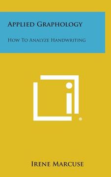 portada Applied Graphology: How to Analyze Handwriting (en Inglés)