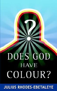 portada does god have colour? (in English)