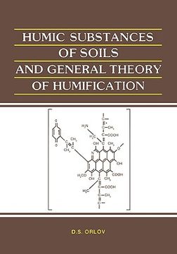 portada humic substances soils & general theo (en Inglés)