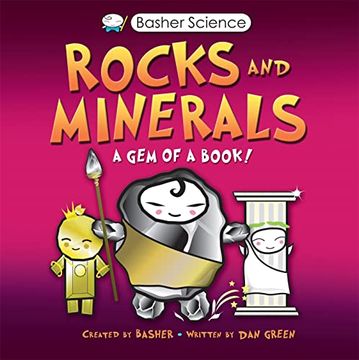 portada Basher Science: Rocks and Minerals (en Inglés)