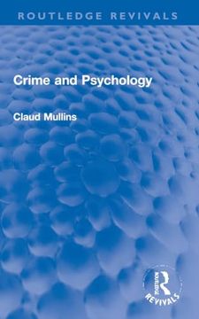 portada Crime and Psychology (Routledge Revivals) (en Inglés)