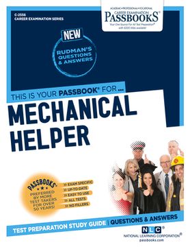 portada Mechanical Helper (C-2556): Passbooks Study Guide Volume 2556 (en Inglés)