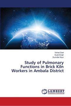 portada Study of Pulmonary Functions in Brick Kiln Workers in Ambala District (en Inglés)