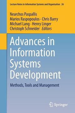 portada Advances in Information Systems Development: Methods, Tools and Management (en Inglés)