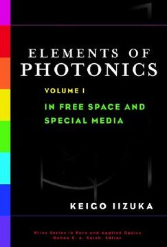 portada elements of photonics, in free space and special media (en Inglés)