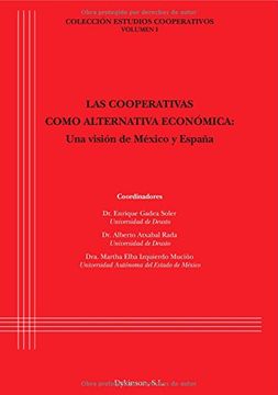 portada Cooperativas como alternativa económica,Las. Una visión de México y España (Estudios Cooperativos)