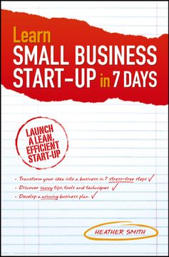 portada learn small business startup in 7 days (en Inglés)