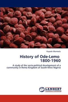 portada history of ode-lemo 1800-1960 (in English)