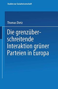 portada Die Grenzüberschreitende Interaktion Grüner Parteien in Europa (in German)