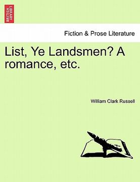 portada list, ye landsmen? a romance, etc.