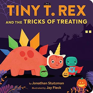 portada Tiny t. Rex and the Tricks of Treating (en Inglés)