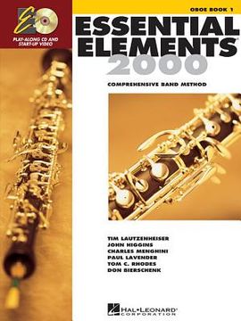 portada essential elements 2000, oboe [with 2 cdroms and dvd]