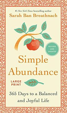 portada Simple Abundance: 365 Days to a Balanced and Joyful Life (en Inglés)