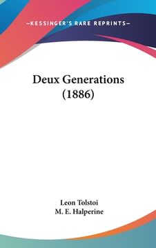 portada Deux Generations (1886) (en Francés)
