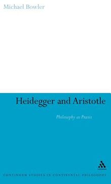 portada heidegger and aristotle (en Inglés)