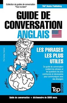 portada Guide de conversation Français-Anglais et vocabulaire thématique de 3000 mots (en Francés)