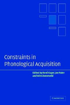 portada Constraints in Phonological Acquisition (in English)
