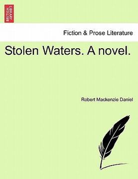 portada stolen waters. a novel. (en Inglés)