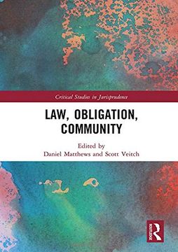 portada Law, Obligation, Community (en Inglés)