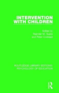 portada Intervention with Children (en Inglés)