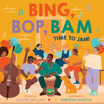 portada Bing, Bop, Bam: Time to Jam! (a fun in the City Book) (en Inglés)