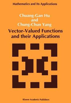 portada vector-valued functions and their applications