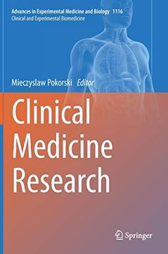 portada Clinical Medicine Research (Advances in Experimental Medicine and Biology) (en Inglés)