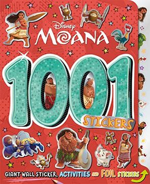 portada Disney Moana: 1001 Stickers