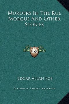 portada murders in the rue morgue and other stories (en Inglés)