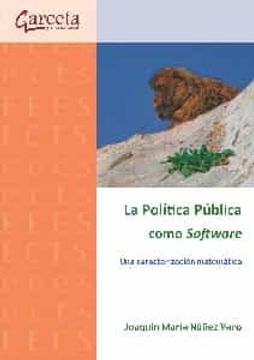 portada La Politica Publica Como Software