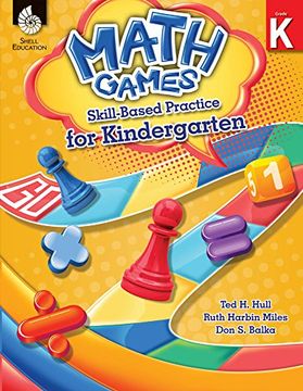 portada Math Games: Skill-Based Practice for Kindergarten