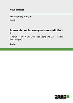 portada Examenshilfe - Erziehungswissenschaft (EWS I) (German Edition)