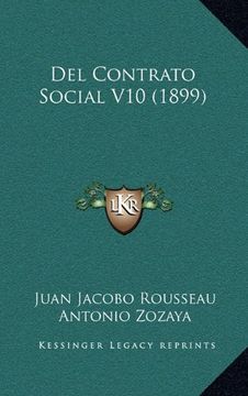 portada Del Contrato Social v10 (1899) (in Spanish)