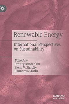 portada Renewable Energy: International Perspectives on Sustainability (en Inglés)