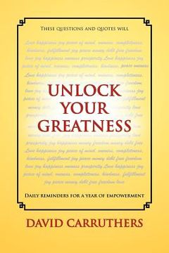 portada unlock your greatness