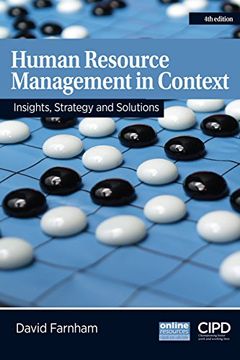 portada Human Resource Management in Context: Insights, Strategy and Solutions (UK Higher Education Business Management)