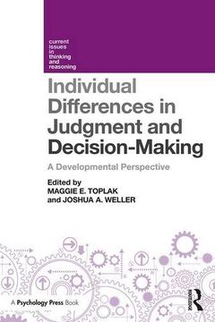 portada Individual Differences in Judgement and Decision-Making: A Developmental Perspective (en Inglés)