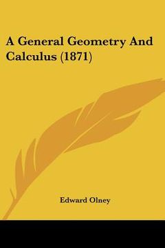 portada a general geometry and calculus (1871) (in English)