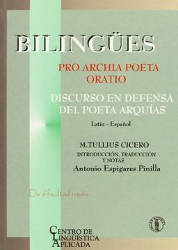 portada pro archia poeta oratio (in Spanish)