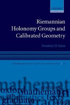 portada riemannian holonomy groups and calibrated geometry (en Inglés)