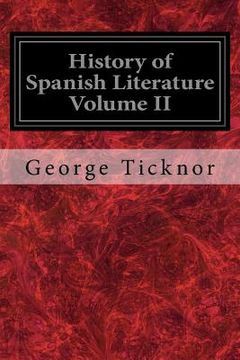 portada History of Spanish Literature Volume II (in English)
