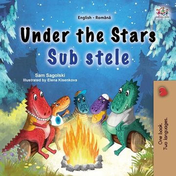 portada Under the Stars (English Romanian Bilingual Kids Book)